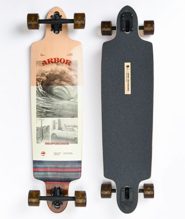 Arbor Axis Bamboo 40" Drop Through Longboard Complete